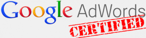 We are Google Adwords certified